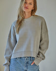 Light Grey Leda Pullover