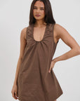 Brown Leslie Dress