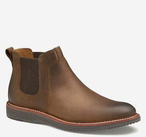 Brown Oiled Full Grain Braydon Chelsea Boot