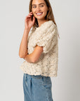 Cream Destiny Top