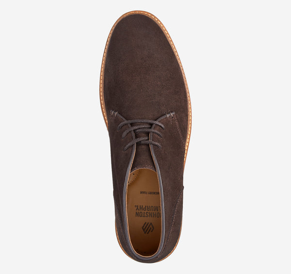 Brown Oiled Suede Calder Chukka