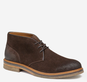 Brown Oiled Suede Calder Chukka