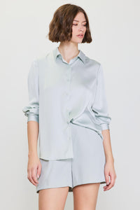 Dove Grey Air Kissed Blouse