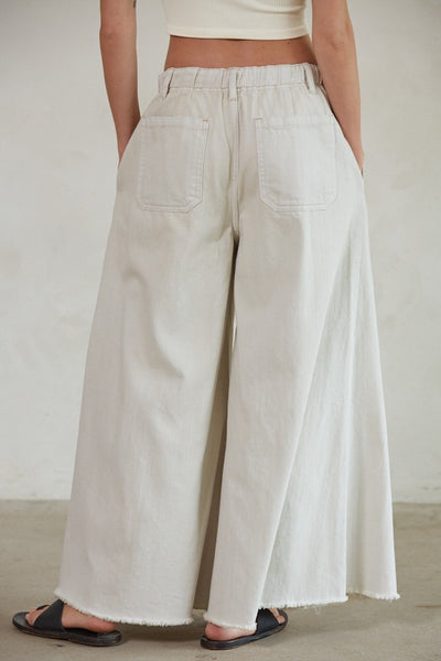 Stone Wide Leg Pants