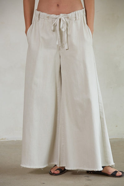 Stone Wide Leg Pants