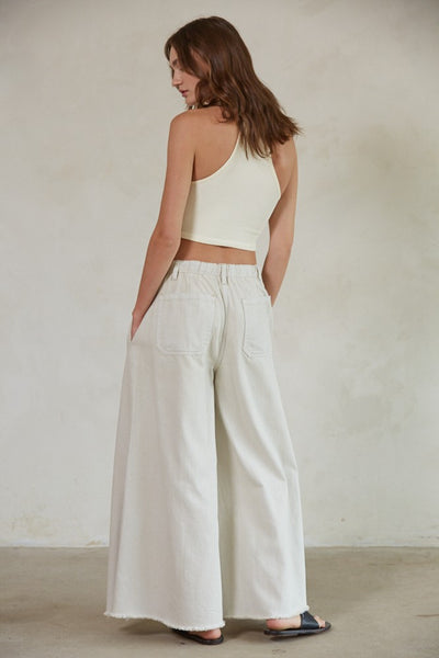 Stone Wide Leg Pants