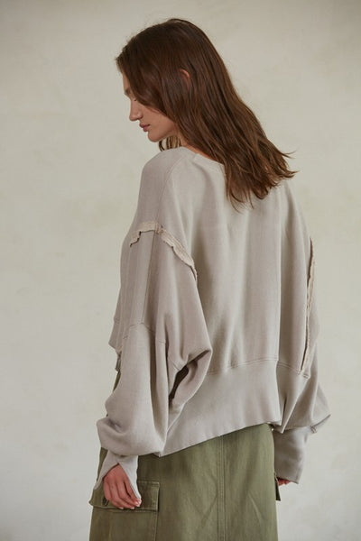 Taupe Columbia Sweater