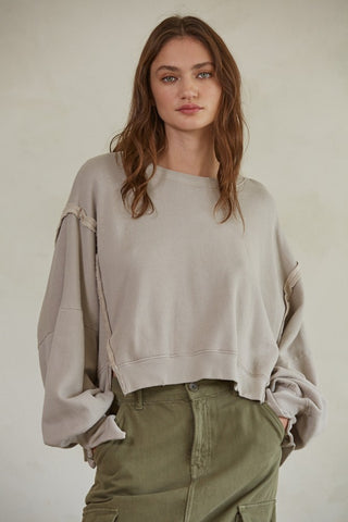 Taupe Columbia Sweater