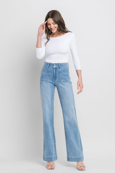 Bang On Blue 90s Flare Jean