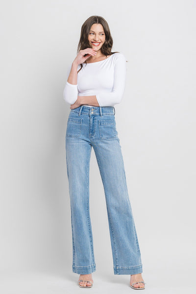 Bang On Blue 90s Flare Jean