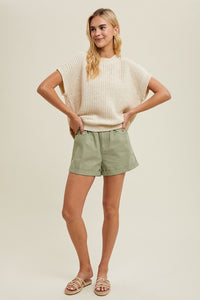 Cream Cameron Sweater Top