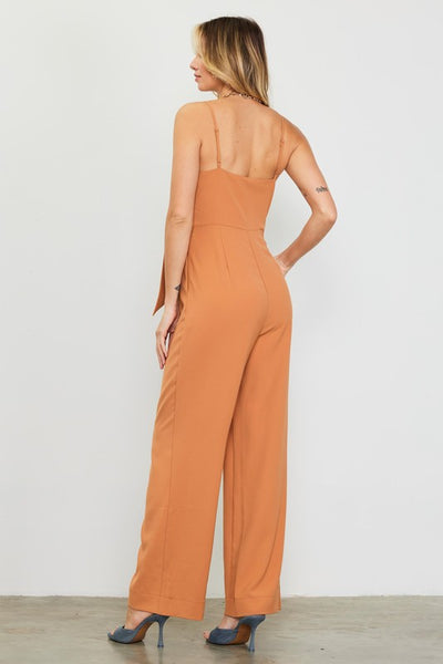 Tuscan Tan Jumpsuit