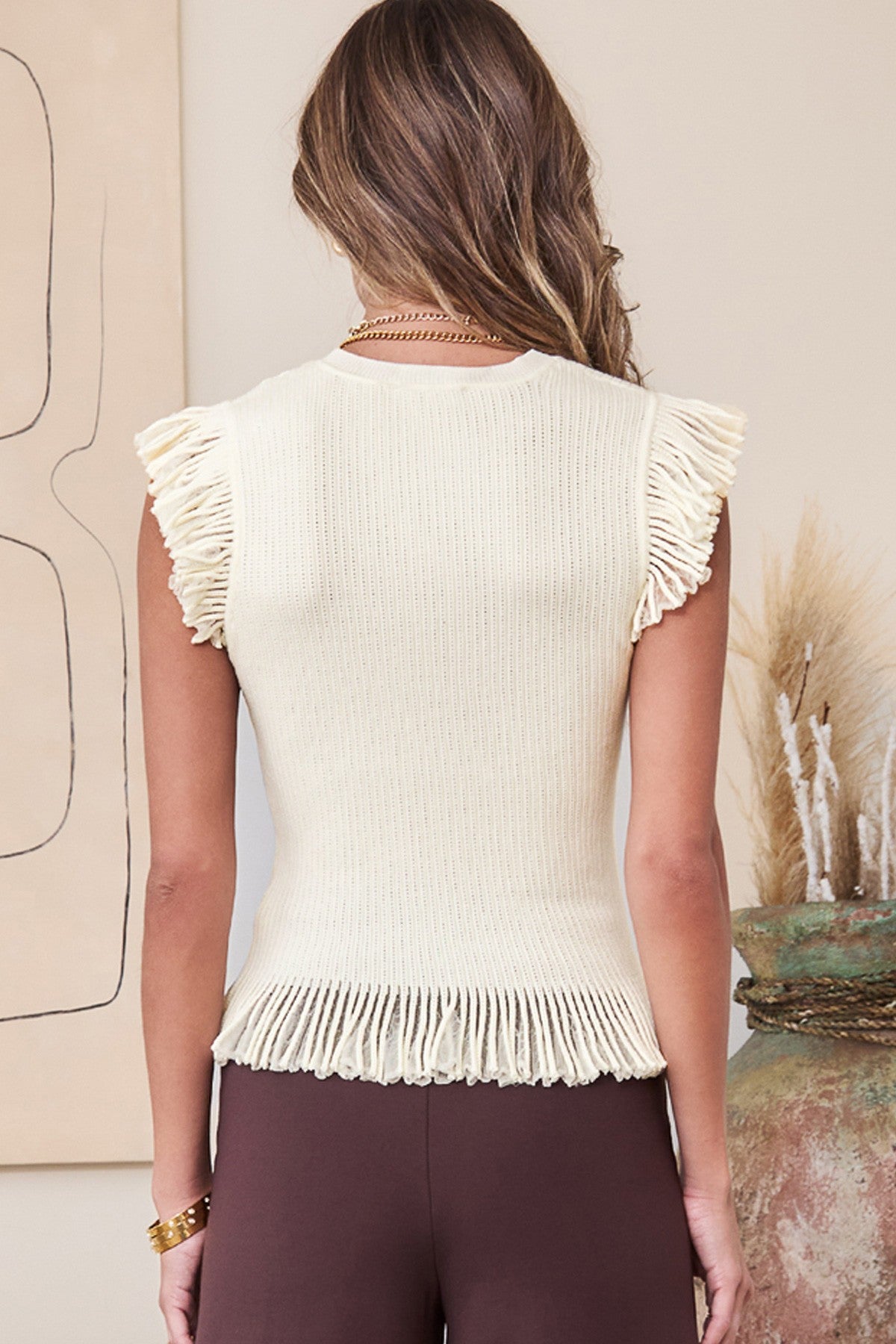 Ivory Samantha Top