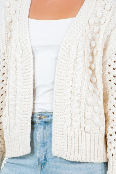 Ivory Jenna Cardigan