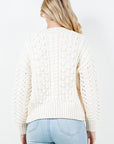 Ivory Jenna Cardigan