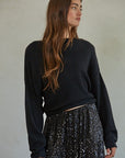 Black Drake Longsleeve Top