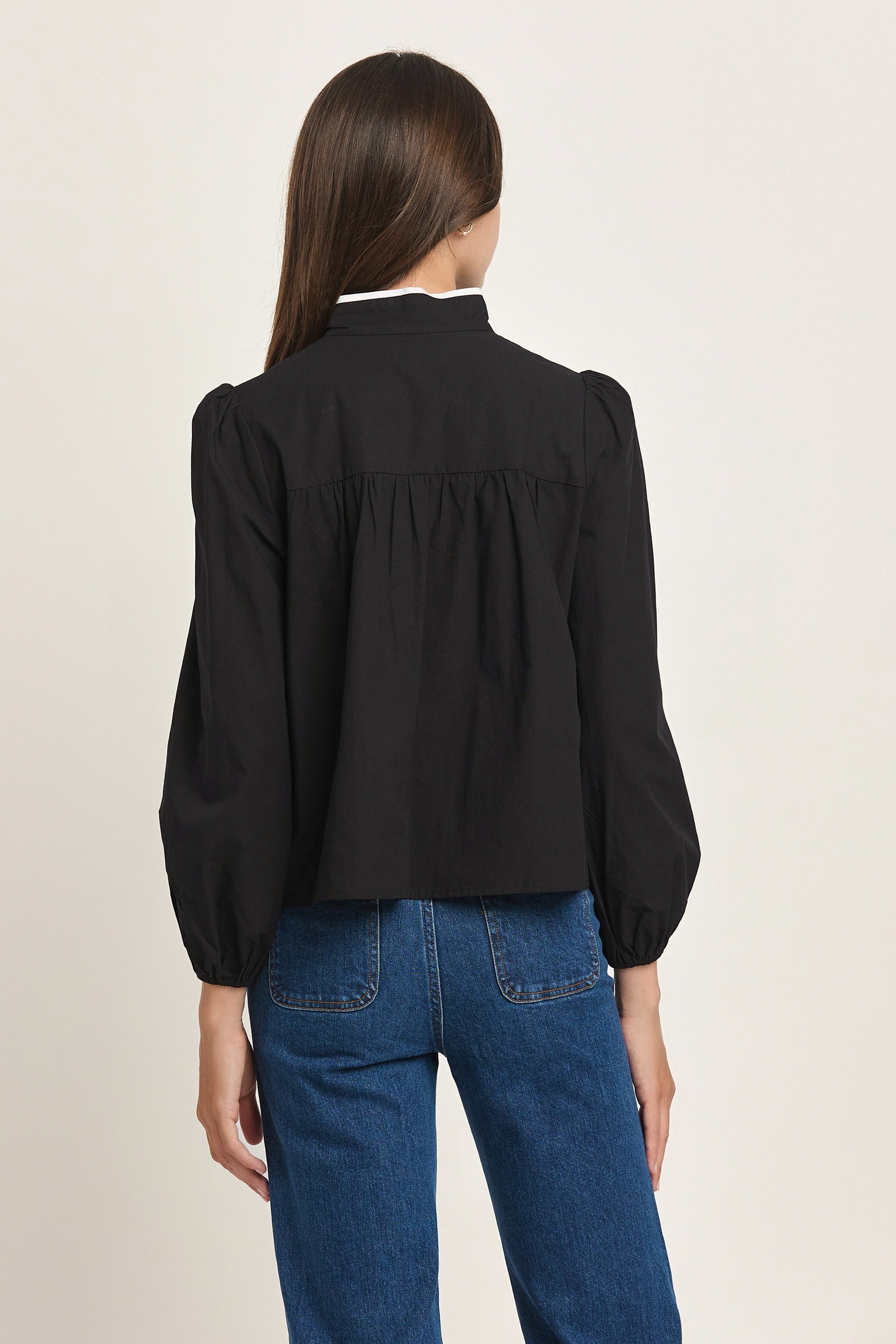 Black Janine Top