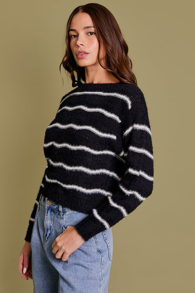 Black & White Amber Sweater