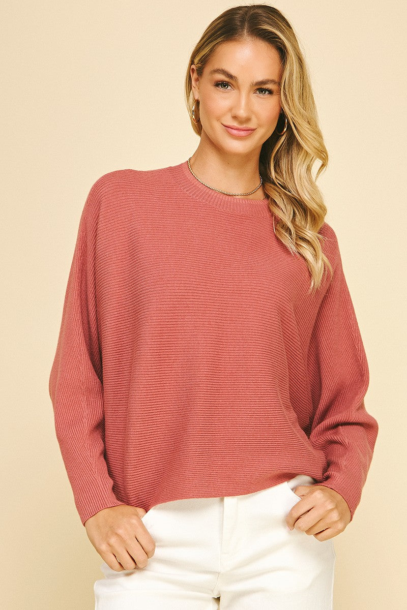 Desert Rose Brightly Sweater