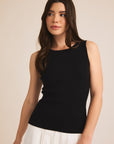 Black Delia Tank Top