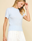 Sky Blue Adria Top
