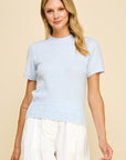 Sky Blue Adria Top
