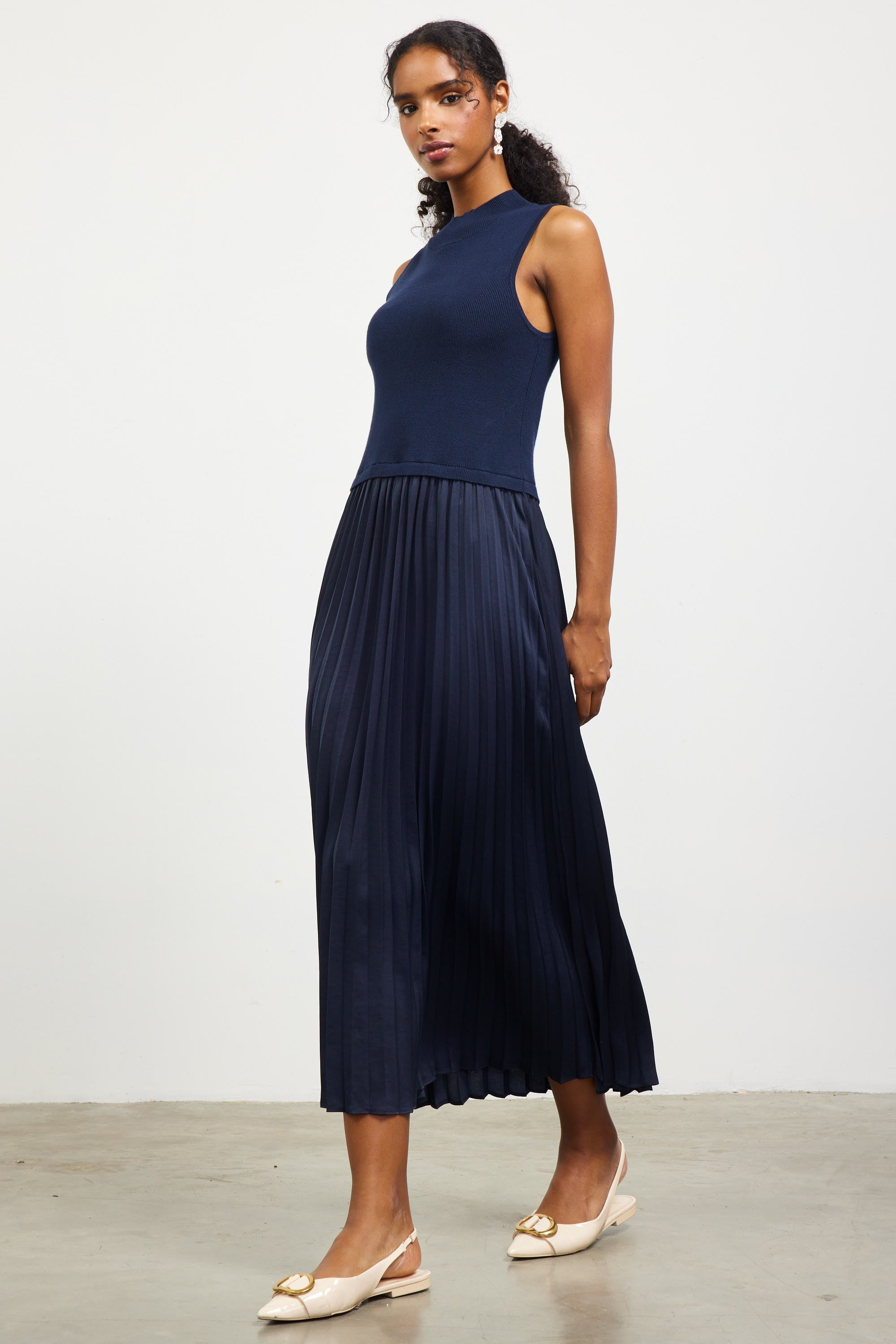 Navy Mili Dress