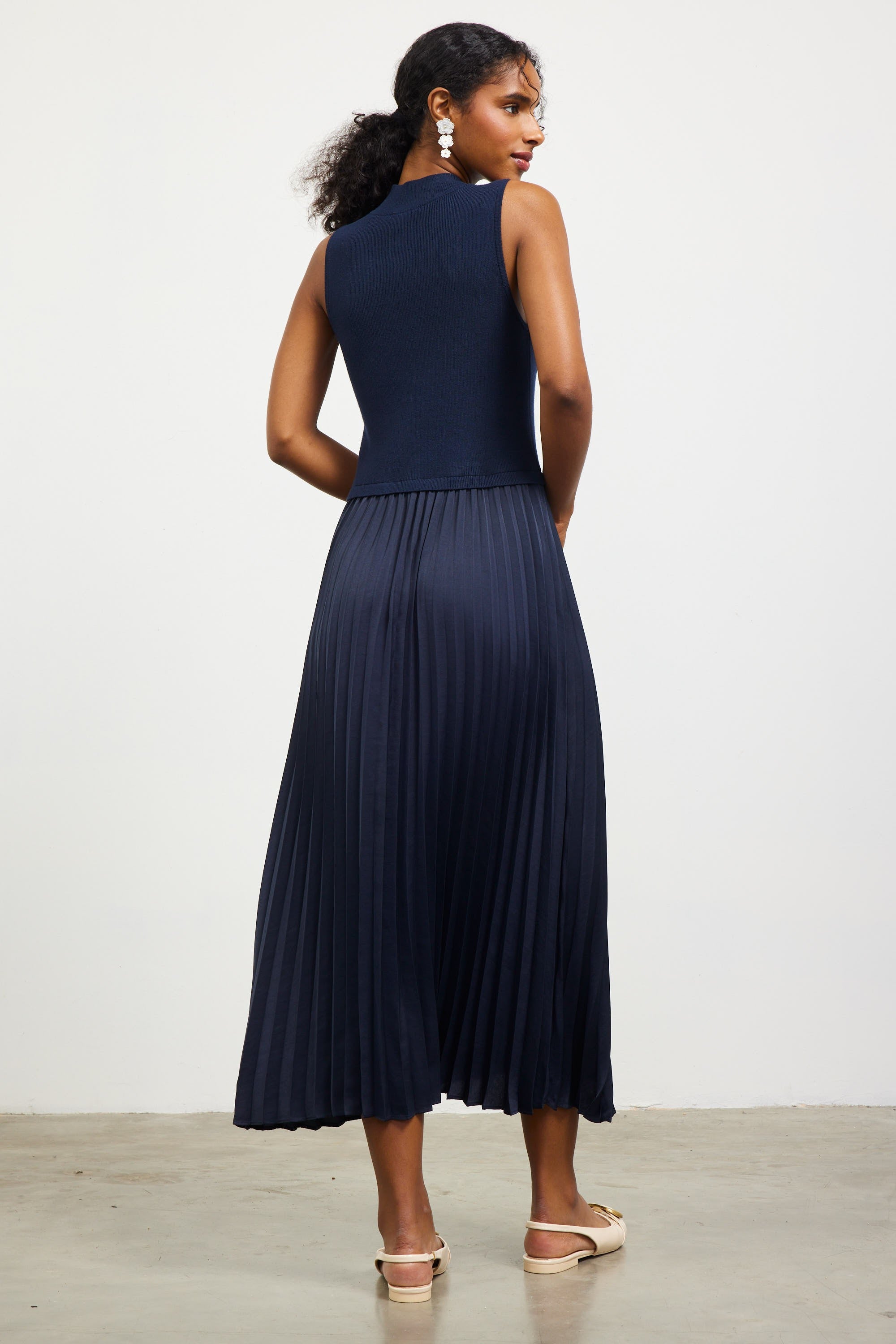 Navy Mili Dress