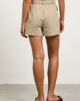 Natural Dixon Belted Shorts