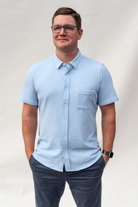 Ice Blue Bennet Short Sleeve Shirt