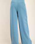 Blue High Waisted Pants