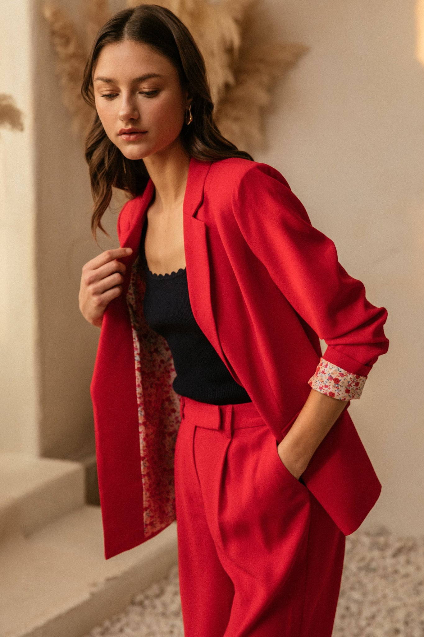 Red Scarlett Blazer