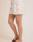 Palm Tree Linen Shorts