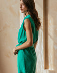 Emerald Green Georgie Romper