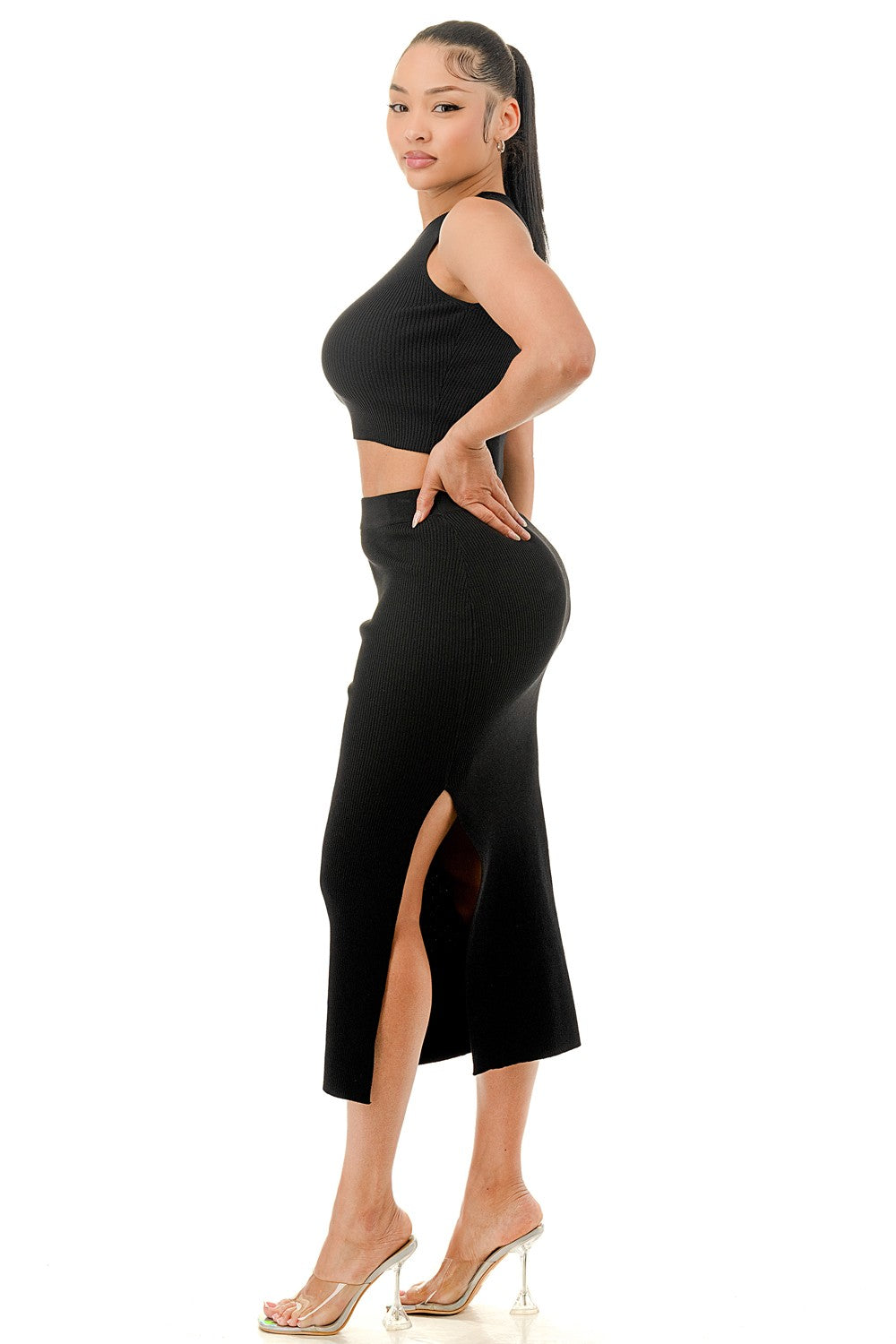 Black Gracie Top