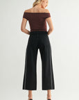 Black Barrel Jean Twist