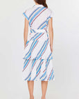 Blue & White Athena Dress