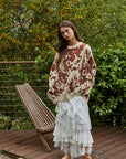 Natural Multi Sweater Top