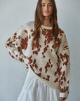 Natural Multi Sweater Top