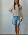 Cream & Black Carla Top