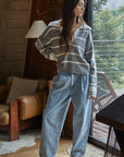 Grey & Ivory The Cheshire Pullover