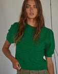 Kelly Green Felicia Sweater Top