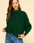 Pine Green Brightly Sweater