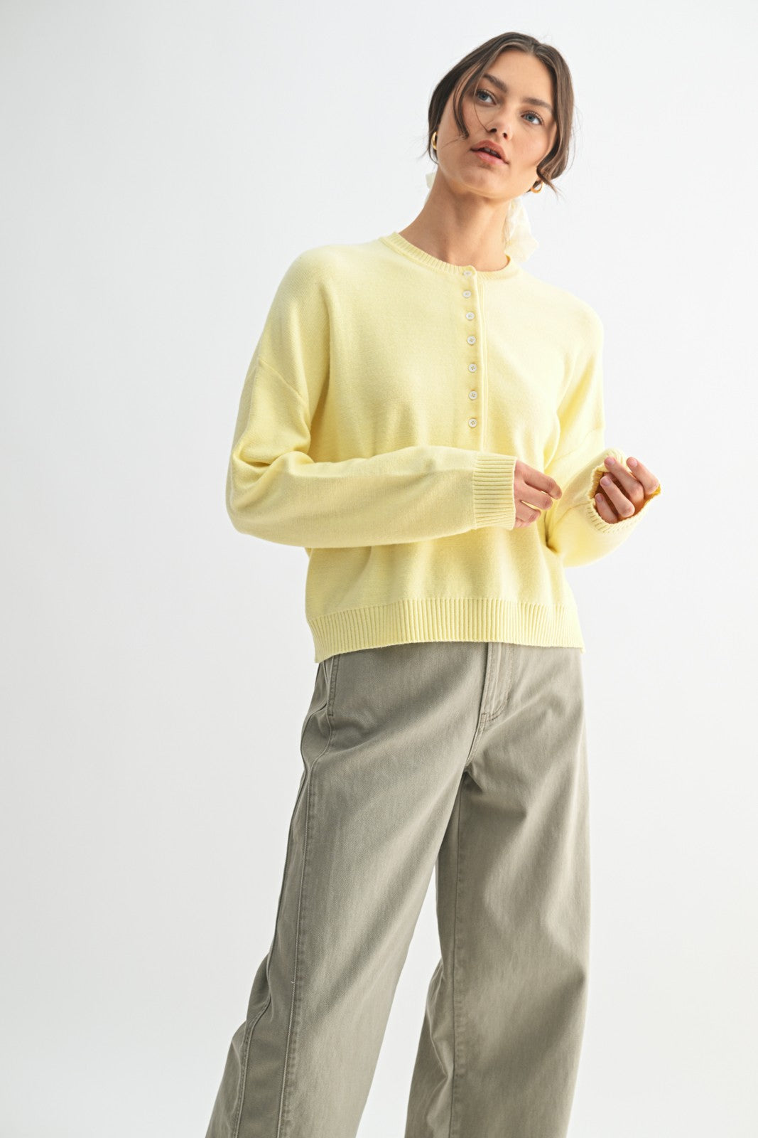 Lemon Cora Sweater