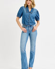 Blue Denim Christie Top