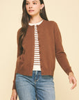 Mocha Kendzie Cardigan
