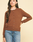 Mocha Kendzie Cardigan