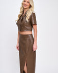 Brown Effect Jacket