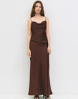 Brown Leila Skirt
