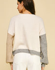 Taupe Ashlyn Multi Sweater Top